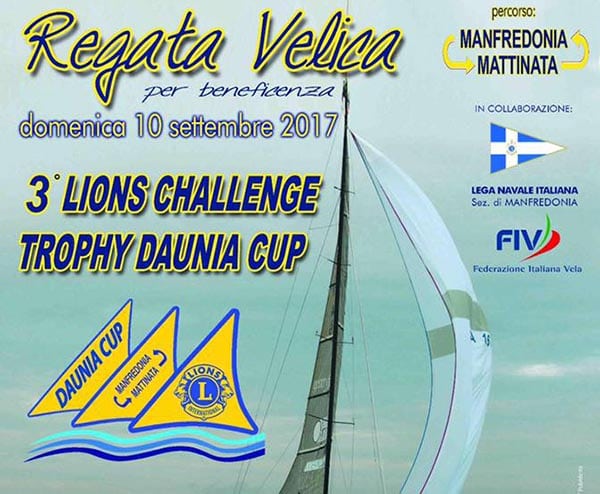 manifesto 3^ Daunia Cup Lions